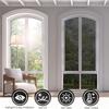 0.9M Wide Window One Way Privacy Film Static Cling UV Heat Control Daytime Mirror Window Tint