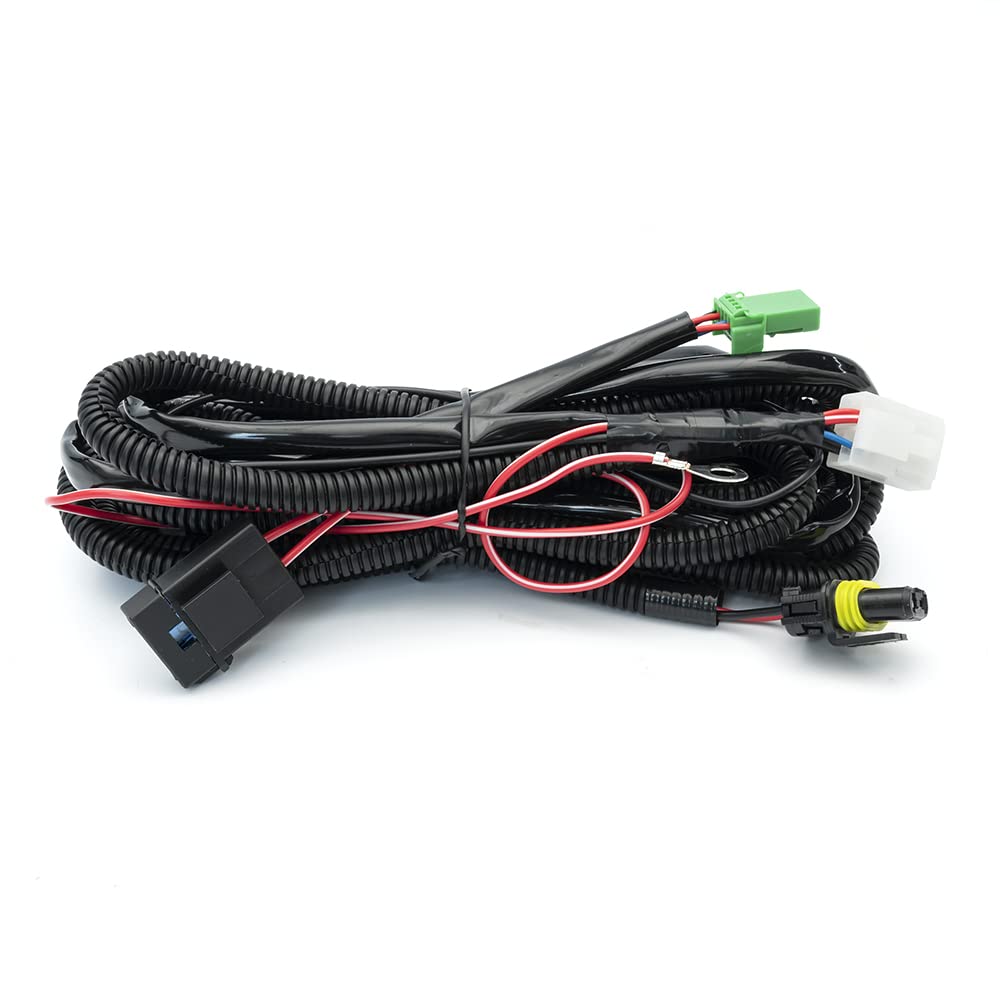 H11 H8 880 881 Fog Light Wiring Harness Socket Wire Connector For 2005- Toyota Tundra Tacoma 4Runner RAV'4 Prius For Scio'N For Lexus With 40A Relay