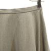 CLANE Long Length Asymmetrical Hem Skirt 1 Gray Women Used