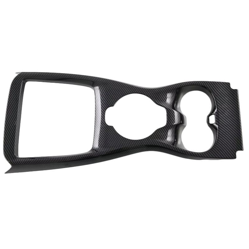 For BYD Seal EV 2022-2023 ABS Carbon Fiber Center Console Gear Armrest Box Panel Cover Trim Decoration Stickers Accessories Gear Shift Panel
