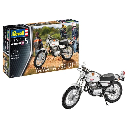 

German Revell 1/12 Yamaha 250 DT-1 Plastic Model Kit 07941
