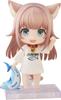 GOLDENHEAD PLUS Nendoroid My Cat Is a Girl and Cute Kinako Plastic Painted Movable Figure She's Non-scale