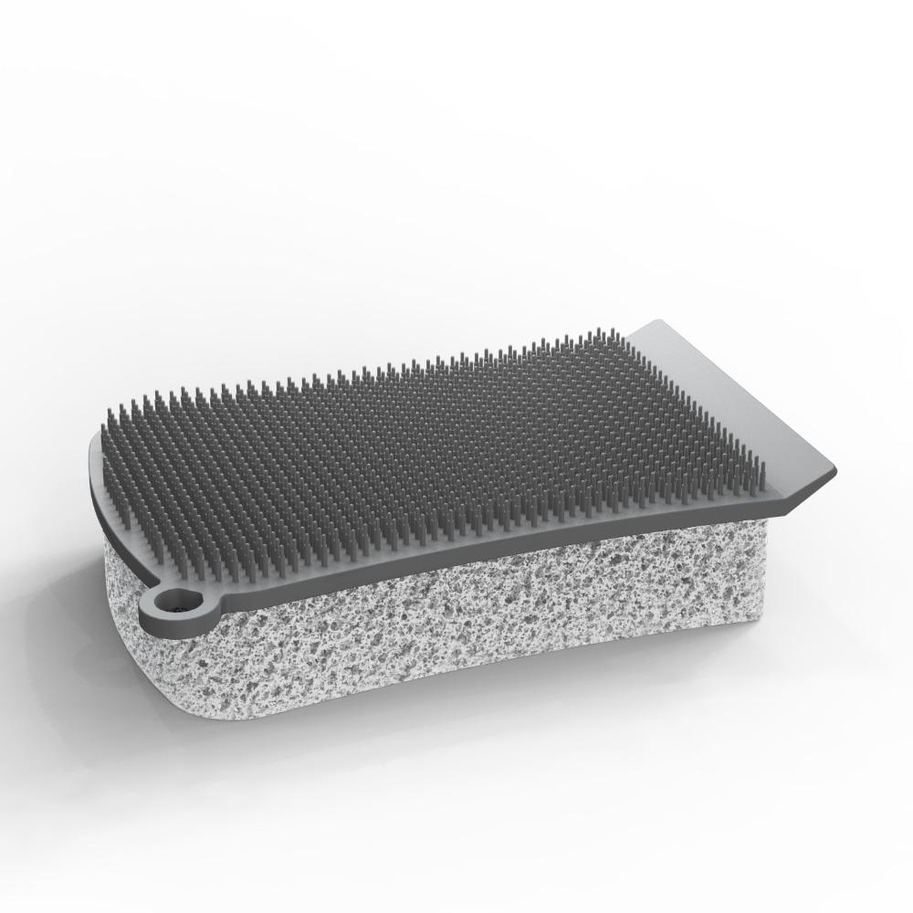 Multifunctional 3in1 Silicone Cleaning Sponge Double-sided Reusable Dishwashing Brush Kitchen Sponge Wipes Clean Tool