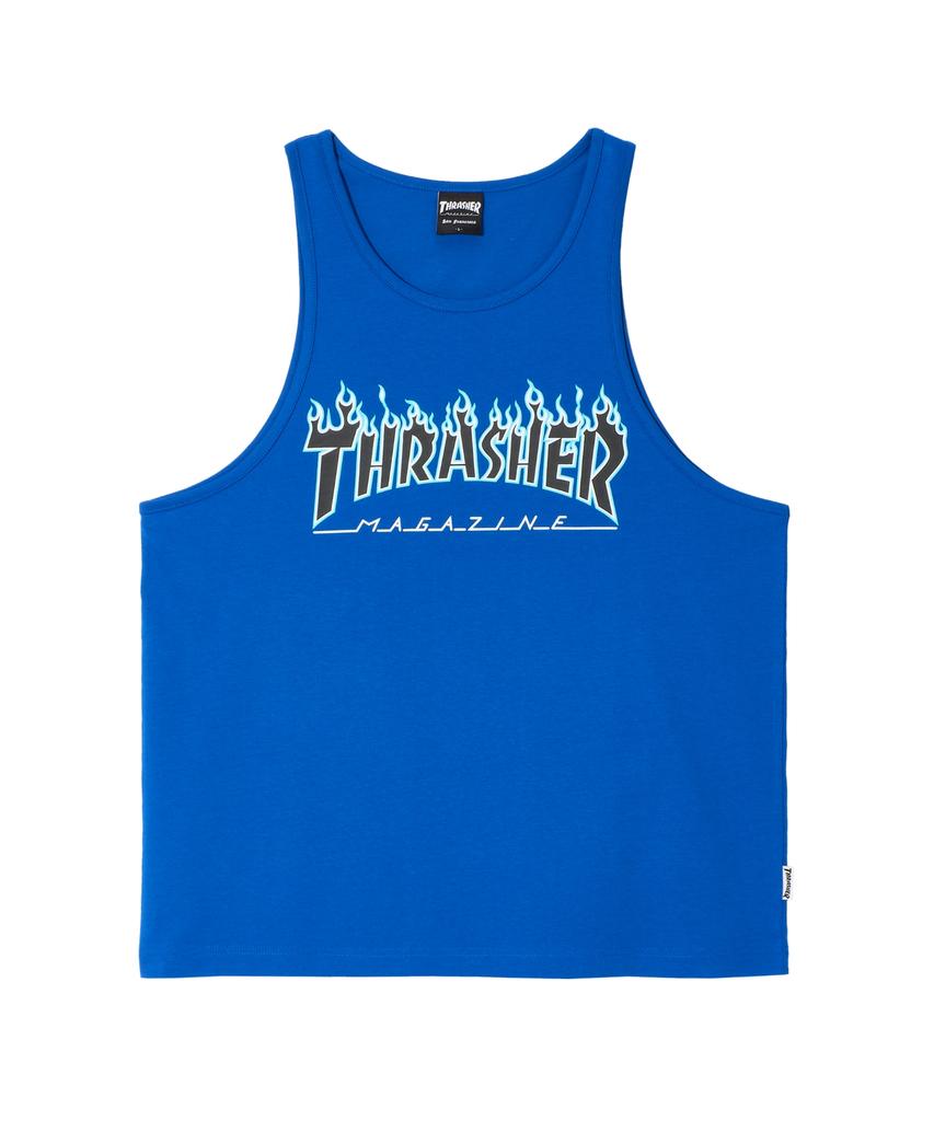 Treasure Flame Sleeveless Blue