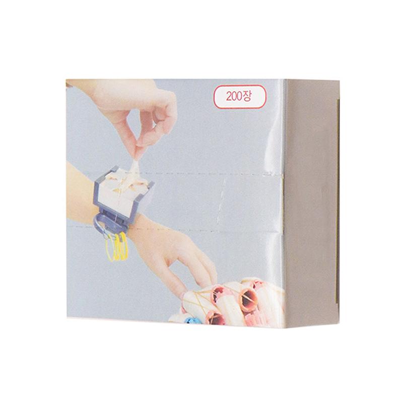 200Pcs Highlight Tissue Disposable Salon Electric Hair Perming Dyeing Paper End Wraps Dyeing Color Tool Hairdresser Salon Tool
