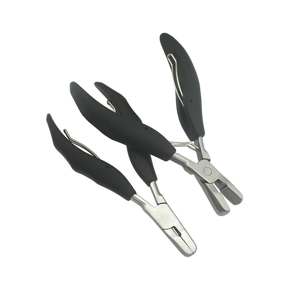 Remover Hair Extensions Pliers For Pre-Bonded Hair- Model A 4MM  Flat Sqare Shape Hair Extensions Plier