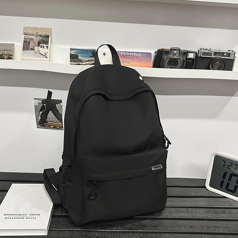 Schoolbag Trendy Cool Schoolbag Male College Student Simple Versatile Large Capacity Computer Travel Backpack Lightweight Female High School Backpack