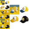 Cute Embroidered Minions Baseball Cap For Kids Soft Cotton Material