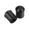 2pcs Double Bass Endpin Rubber Tip Stopper Black Protector End Cap Accessory