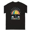 Top-Auswahl Herren Schwarz 3XL Schweres Grafik-T-Shirt