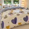 Small Fresh Four-piece Bed Sheet Set Quilt Cover Set Single Dormitory Three-piece Set Skin-friendly and Comfortable Bedding