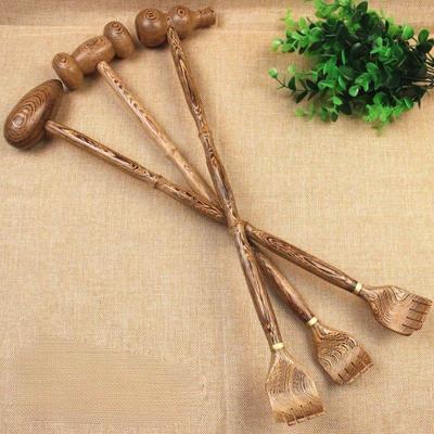 Wood Tickling, Solid Wood Tapping, Back Scratching, Massage Hammer