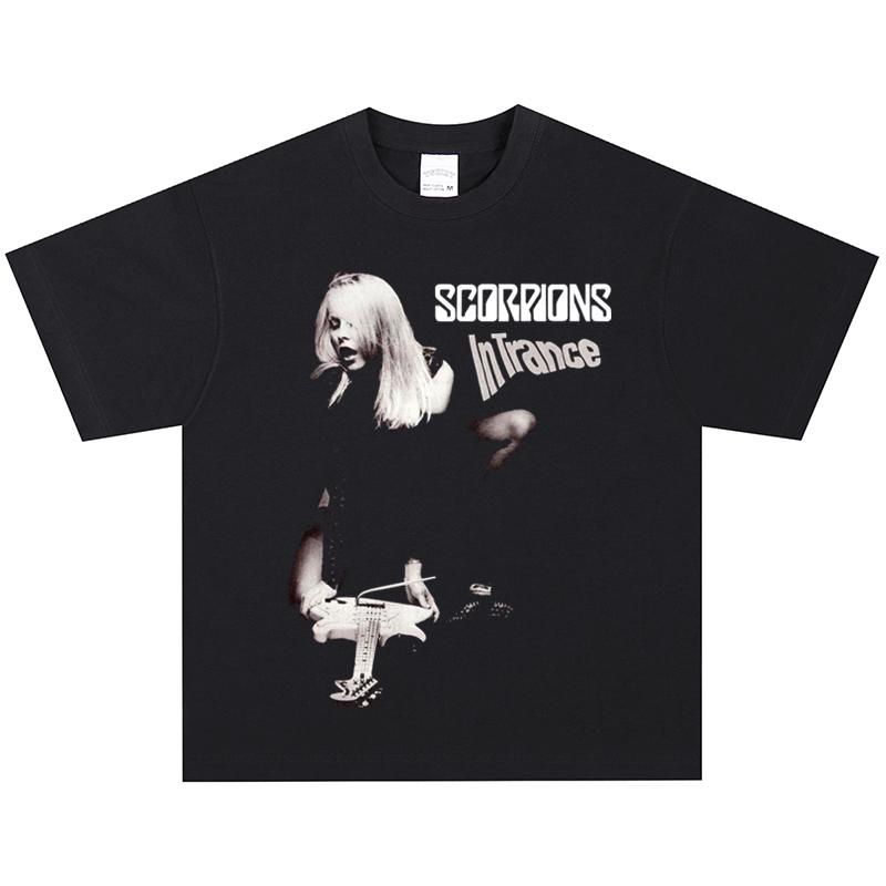 Scorpions T-Shirt, Soft Fabric Casual Daily Wear XXL