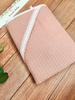 Bathrobe 100x100 Boho collection lace powder pink