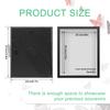 Shadow Box Picture Frame Wall Mounted Shadow Box Simple Elegant Display Cases Rectangle for Display Photos Medals Awards