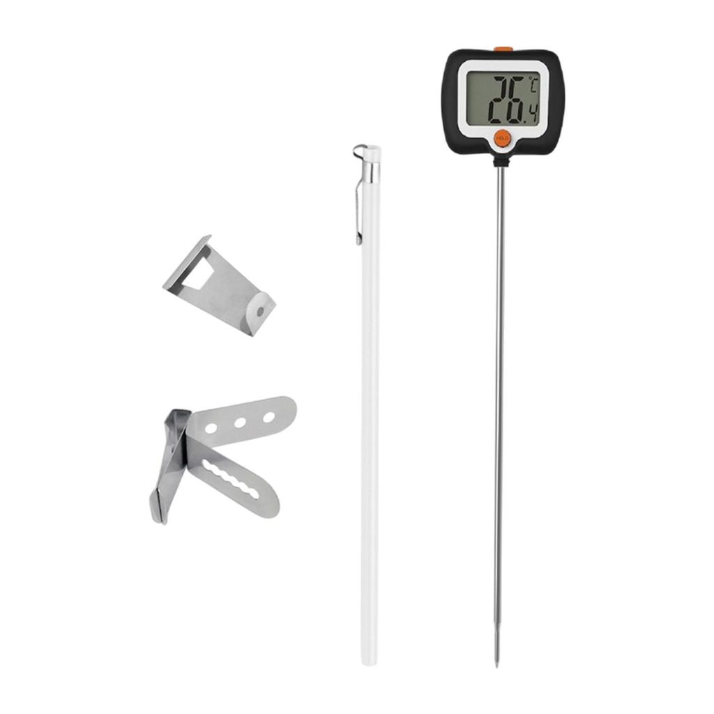 Digital Meat Insert Thermometer Food Thermometer for Candy Beef Liquids