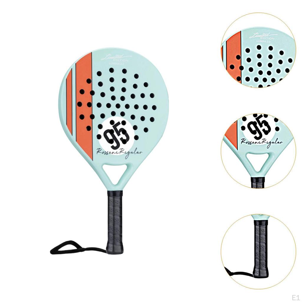 Padel Racket Comfortable Grip Portable Practical Professional Sturdy Durability Premium Competition