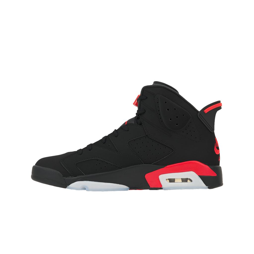 Jordan Air 6 Chaussures de Basketball Rétro Infrarouge Inversé Baskets Unisexes Noir CT8529-001
