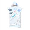 Adult Bath Towel Beach Towel Cape Geometric Print Hooded Bath Towel