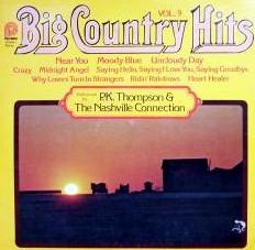 

LP Record P.K. THOMPSON - Big Country Hits, Vol. 9 JS6201 Pickwick 1977 US Folk Used