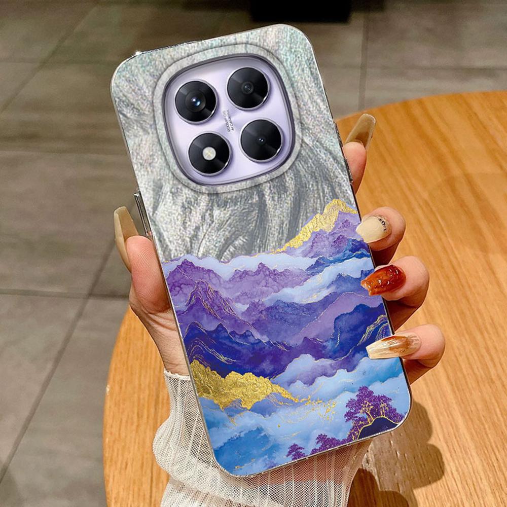 Gradient Colorful Butterfly For Xiaomi Redmi Note 13 14 Pro 4G Note 14 Pro+ 5G Poco X6 Cases Cover Soft Phone Case Silicone Shell Back Funda Bumper