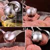 Stainless Steel Meatball Clips Meatballs Maker Tool Non Stick Stuffed Fish Ball Rice Ball Ice Cream Making Mold Kitchen Gadgets