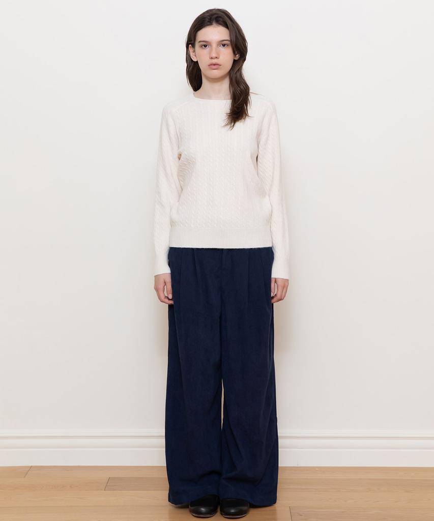 JMARKNEWYORK Corduroy Pintuck Wide Pants_2Color
