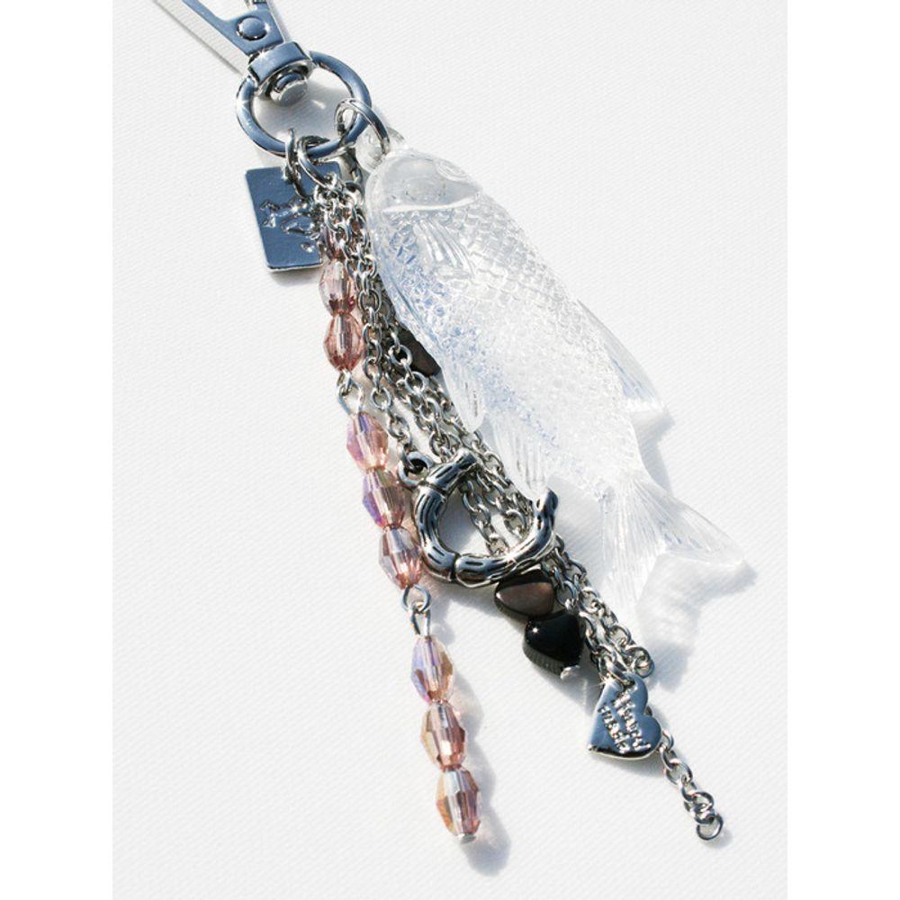 SIMILLENT FISH ME A WISH KEYRING_Dreamy Pink