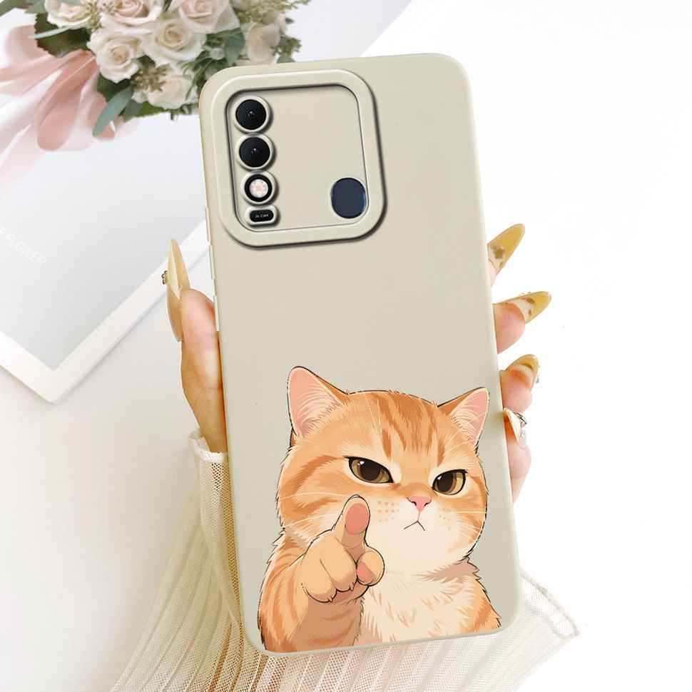 6.52" For Tecno Spark 8 KG6 KG6k Silicone Case Shockproof Soft Phone Cover For Tecno Spark8 Spark 8 Casing Protection Shell