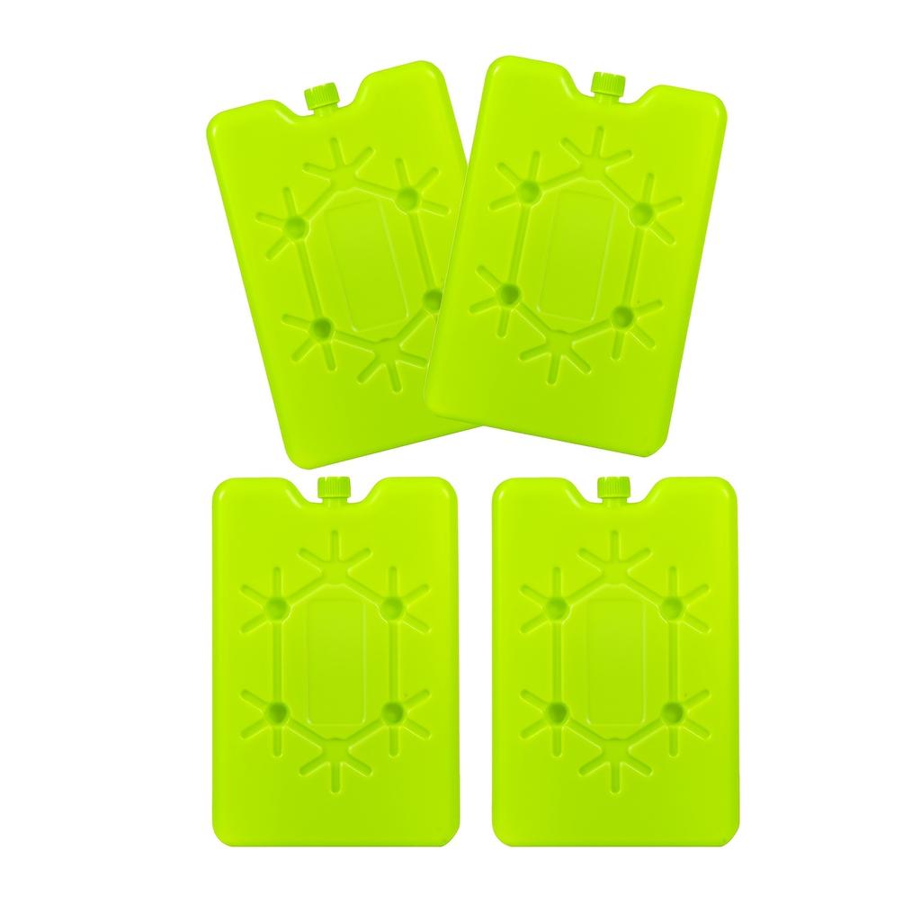 2/4 small ice packs and ice boxes, portable ice crystal box, bringing coolness to your sweltering summer, water-filled ice packs