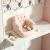 Desktop Tidy Box Mini Retro Sofa Storage Box, Durable 3D Print PLA Organizer,Compact Compact Table Organizer Decorative Container for Small
