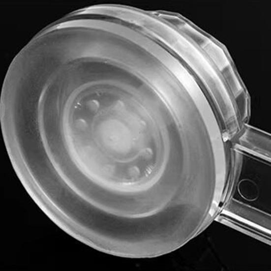 Rotating Suction Cup Hook with Vacuum Lock Heavy-Duty No-Drill Adhesive Hook for Bathroom Kitchen Door Removable Reusable Space-Saving Organizer for