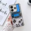 Game Console Fashion Boy Plating Phone Case For Xiaomi Redmi Note 14 15 Pro Plus 13 12 11 11S 11T 10 9S 9 5G Anti-Fall Airabag C
