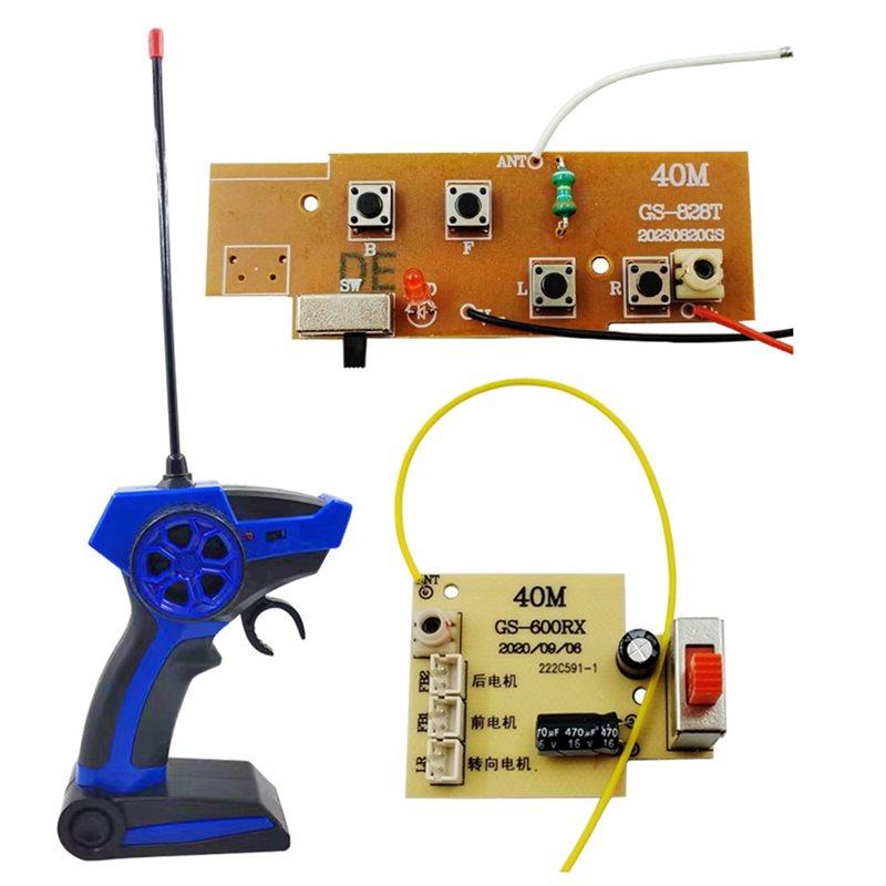 For RC Remote Control Car Accessories Replacement 2.4G 4CH Remote Control Transmitter And Receiver Module