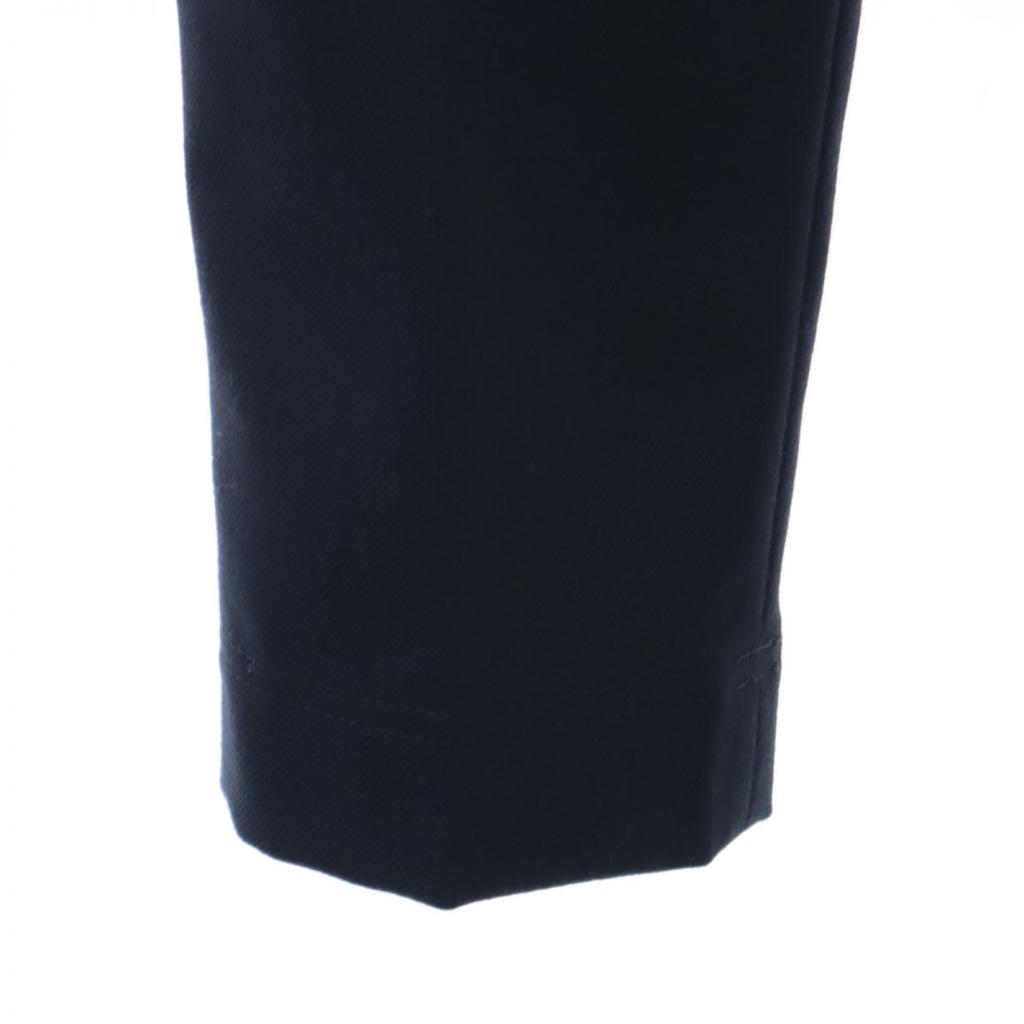 Moncler Wool Slacks Pants 48 Navy Men's Used