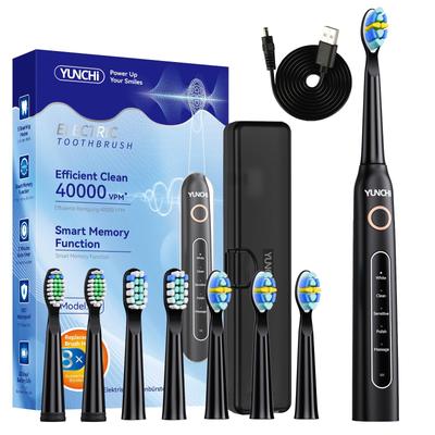 Seago Sonic elektrinis dantų šepetėlis SG-507 suaugusiųjų laikmačio šepetėlis USB įkroviklis Įkraunamas balinantis spalvingas dantų šepetėlis