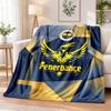 Fenerbahçe FC Printed Flannel Blanket Warm Comfort Bed Throw For Indoor Home Decoration