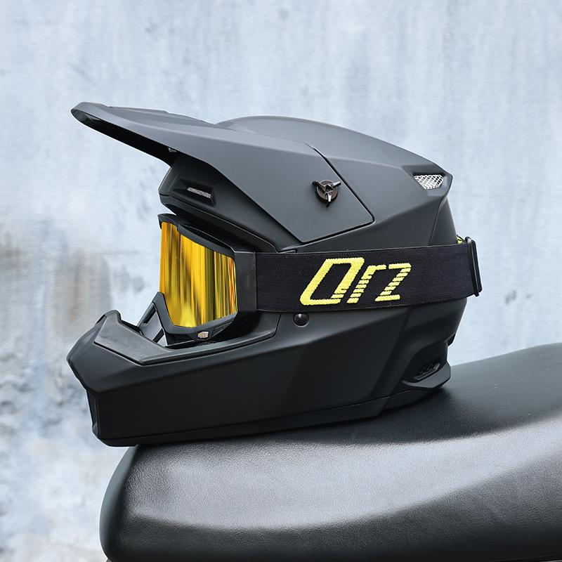 903-Motorcycle Off-Road Helmet, Fully Covered Electric Vehicle, Pulling Full Helmet, Mountain Downhill, All Season