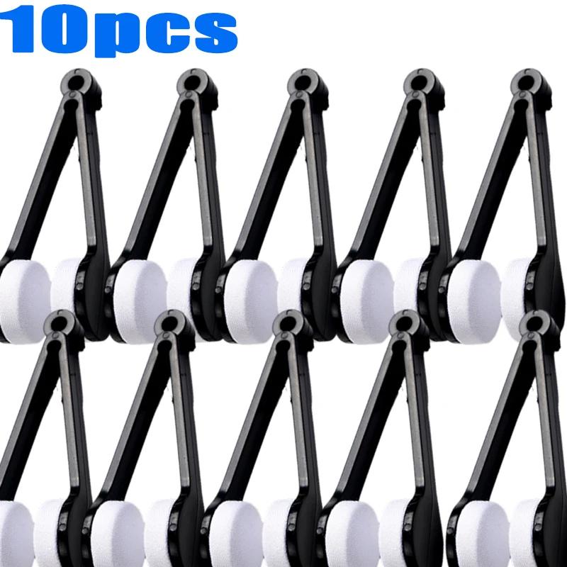 10-1pcs Portable Multifunctional Glasses Cleaning Rub Eyeglass Sunglasses Spectacles Microfiber Cleaning Brushes Wiping Tools