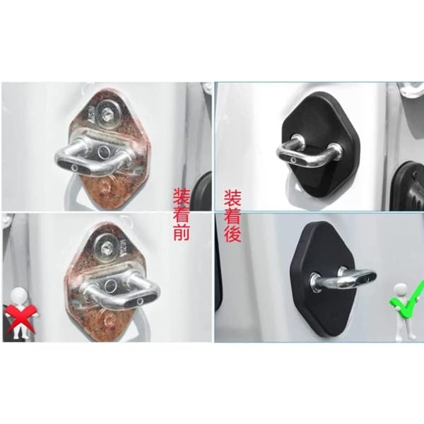 TADOKAPATU Compatible New Yaris Cross Striker Cover Door Lock Cover