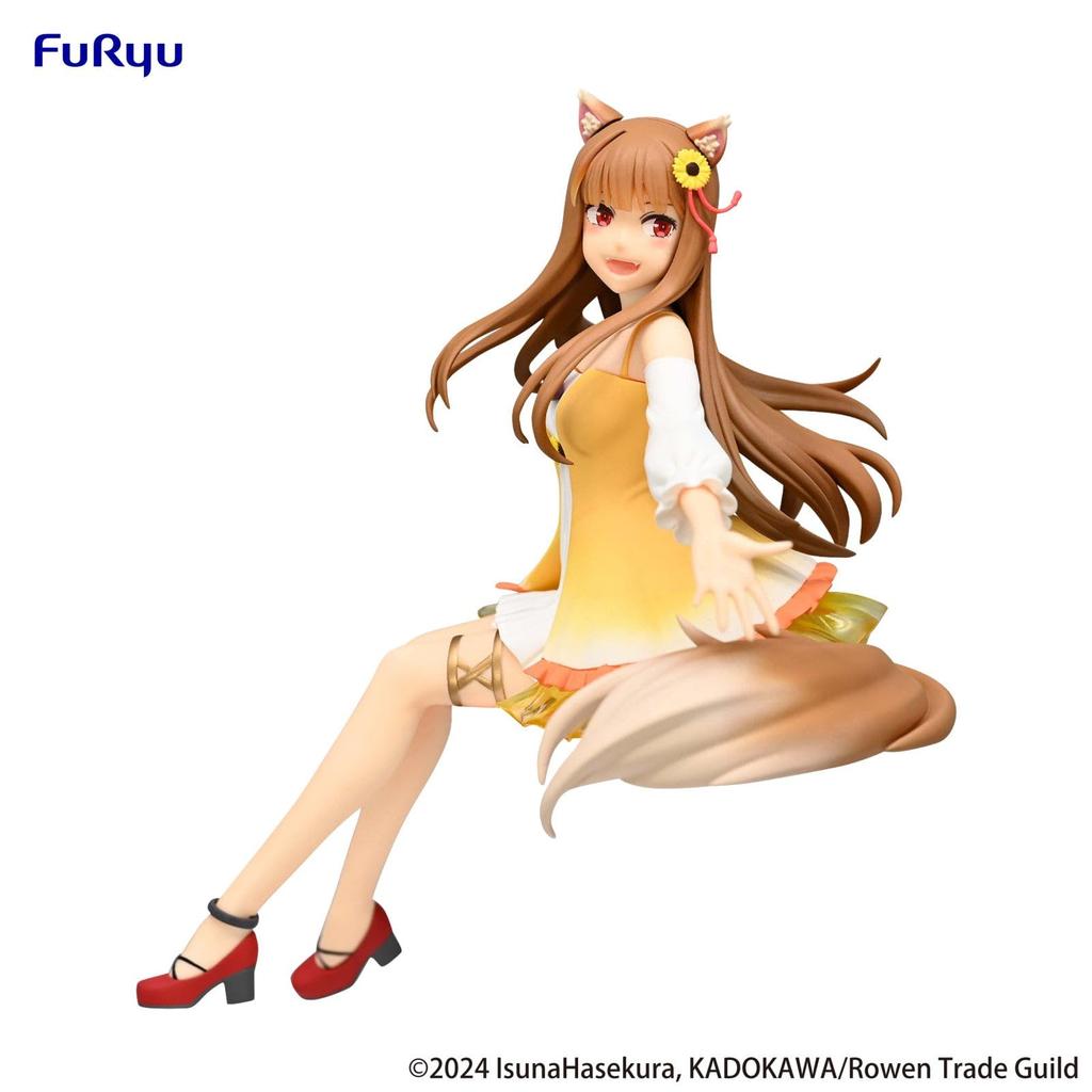 Spice and Wolf Merchant Meets the Wise Wolf Noodle Stopper Figure - Holo Sunflower Dress Ver.