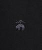 BROOKS BROTHERS Merino Wool Logo Turtleneck Sweater (Black) (Bbwumnf301)