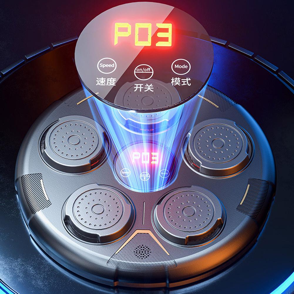 Music Boxing Machine Chytré boxovací vycpávky Hra Bluetooth Link Boxerský cíl Cvičení Elektronická hudba Pískoviště pro děti Dospělí