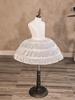 45cm Children's Lolita Petticoat with Short Fishbone Support for Ballet or Cosplay Performance