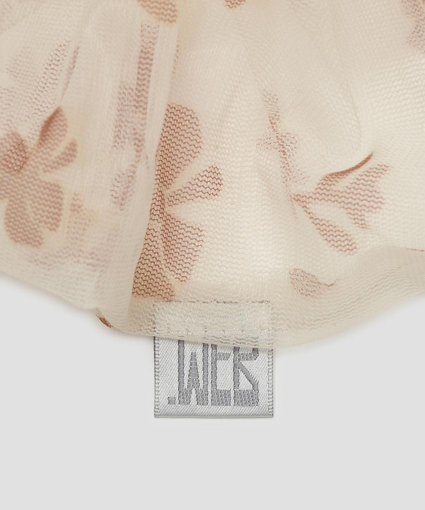 Typeservice Flower Lace Scrunchie [Yellow]