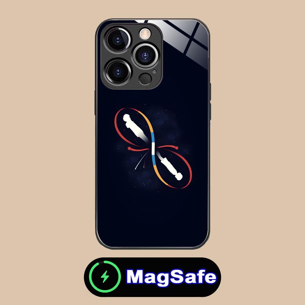 Anime Your Name Mobile Phone Case for iPhone 16 15 14 13 12 11 Pro Max Plus Mini MagSafe Glass Colour Printing Luxury Cellphones