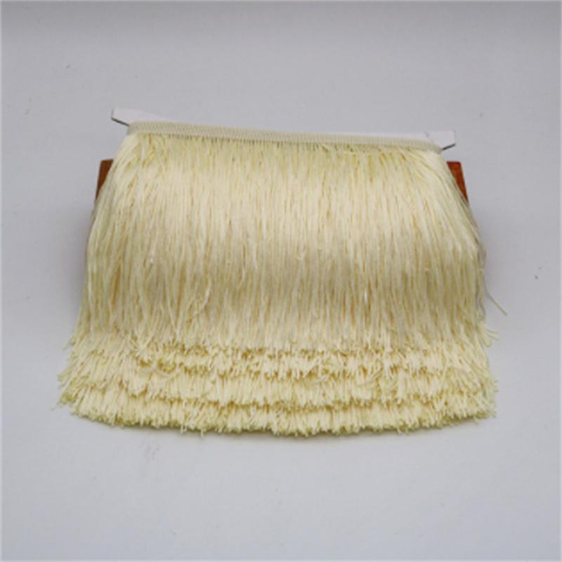 1 yards Long Fringe Lace Tassel Polyester Lace Trim Ribbon Latin dance skirt curtain fringes for sewing DIY Accessories tassle