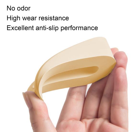 Donut Door Stopper Wedge No Drilling Tile Concrete Wooden Anti-collision Carpet Anti-slip Windproof Floor Decorative Doorstop