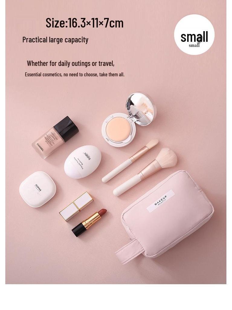 2022 High-End Travel Makeup Bag: Portable, Large Capacity, Handheld Storage