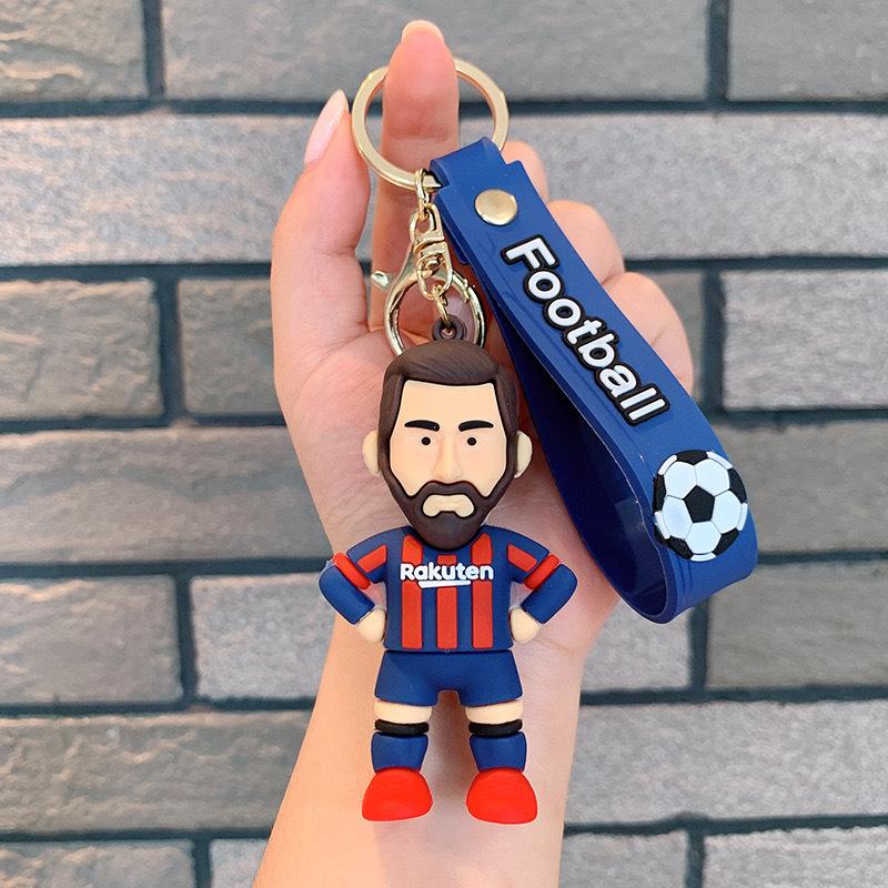 Star Keychain Pendant Argentina Jersey Football Keychain Football World Cup Pendant Small Gift